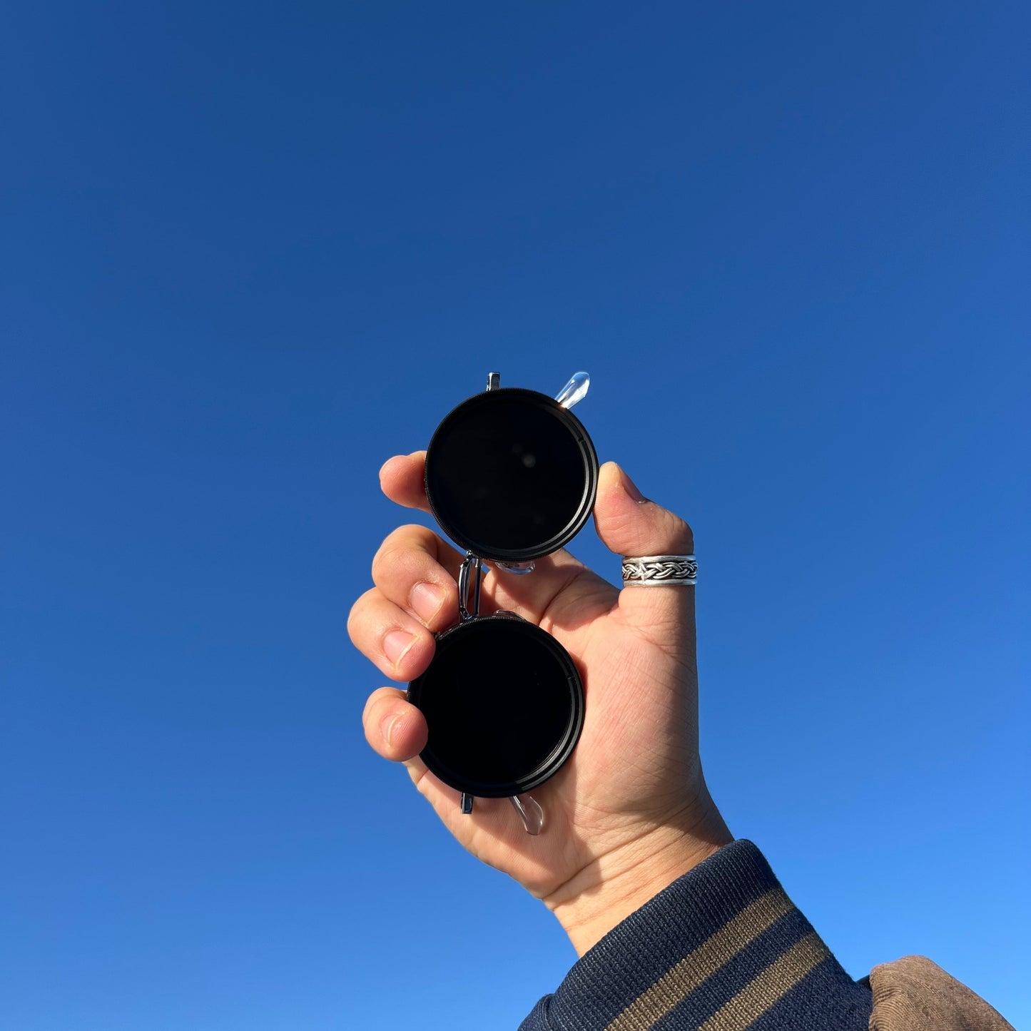 Black Lens Sunglasses ultra Premium looks +99999 Aura