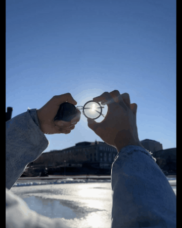 Black Lens Sunglasses ultra Premium looks +99999 Aura