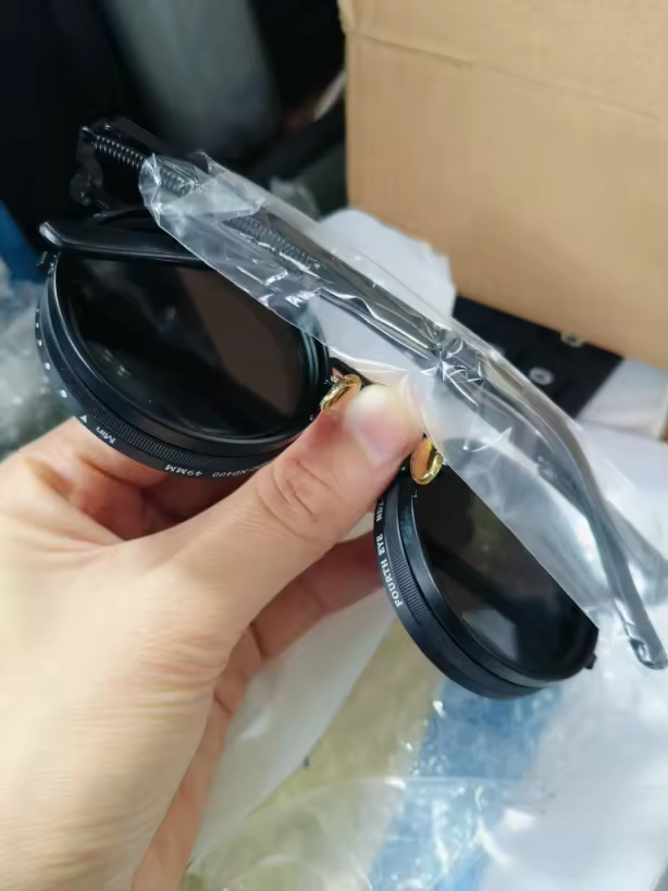 Black Lens Sunglasses ultra Premium looks +99999 Aura